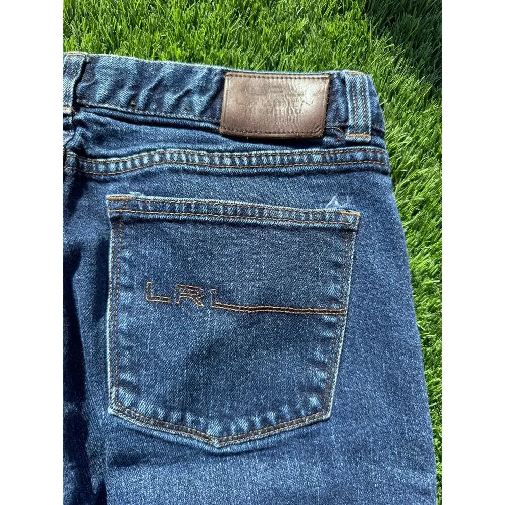 Lauren Jeans Co. LRL High Rise Straight Jeans Denim Womens Size‎ 4